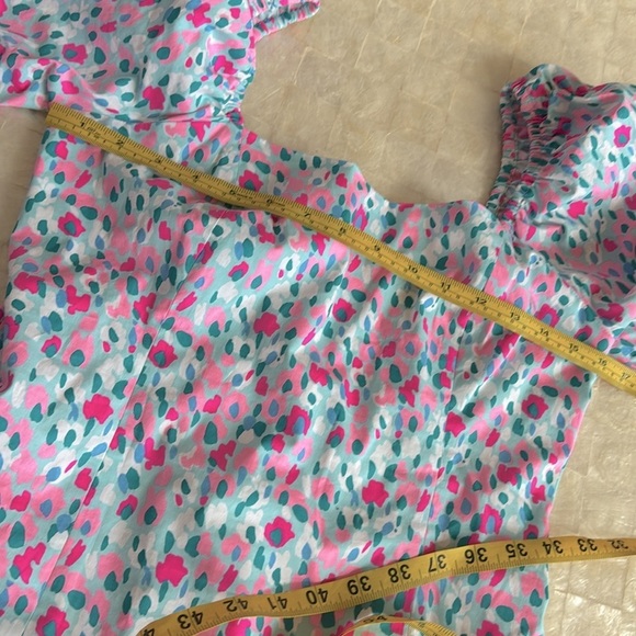 Lilly Pulitzer Set NEW Hottie Dottie Suzie Skirt Bitsy Top Puff Sleeve two piece - Picture 10 of 16